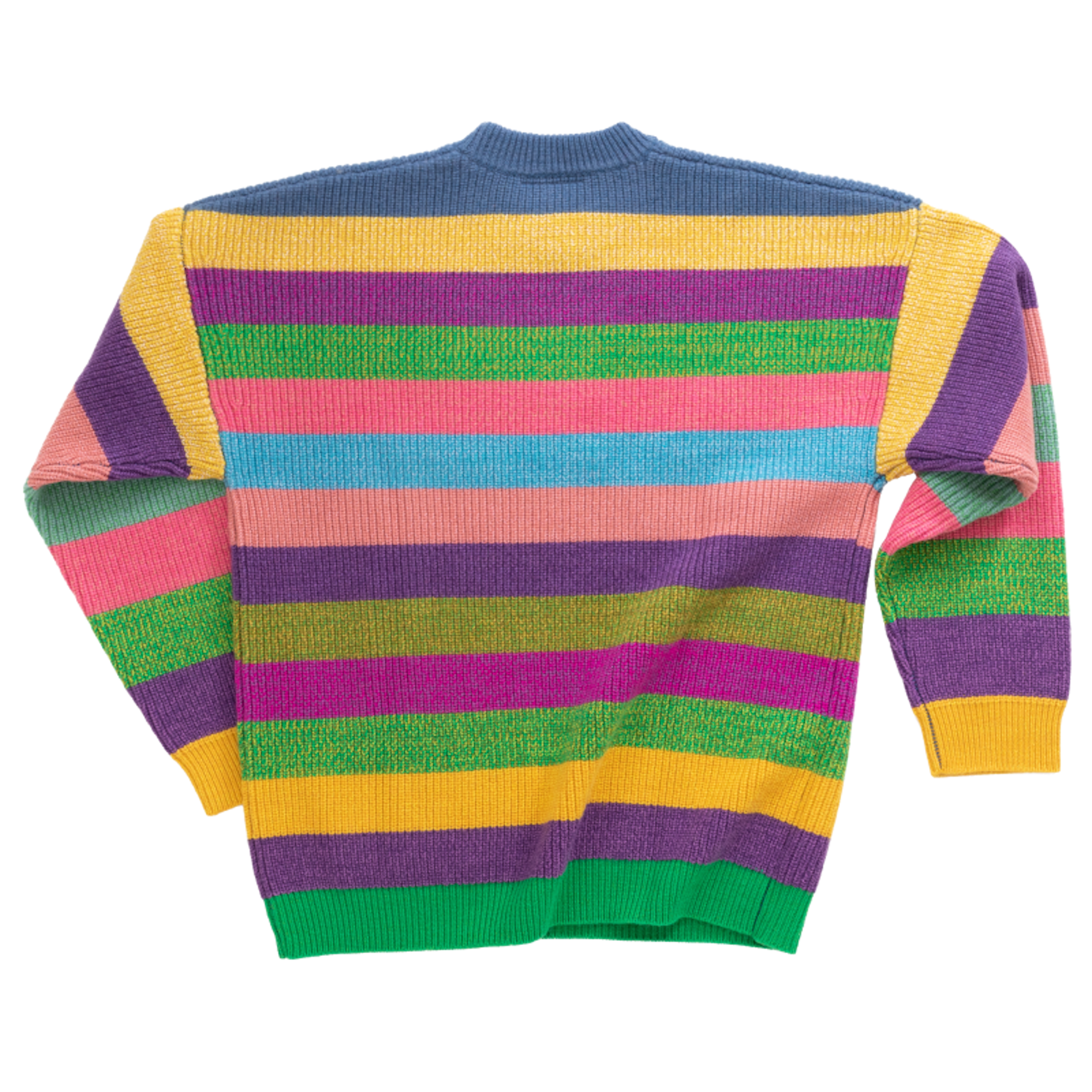 Back of Tribute Brand ODD sweater based on Chromie Squiggle