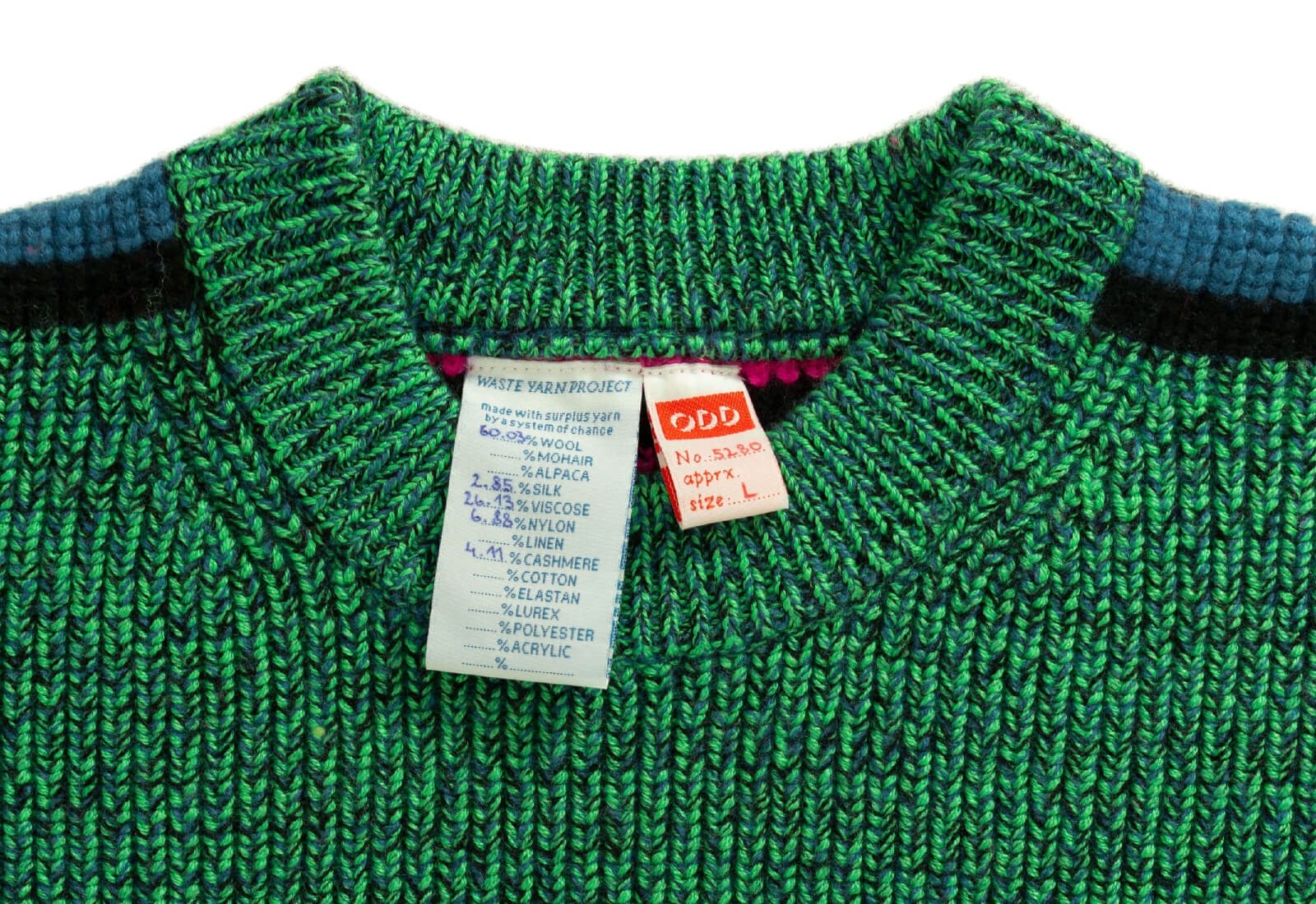 ODDS Pipe Sweater material closeup