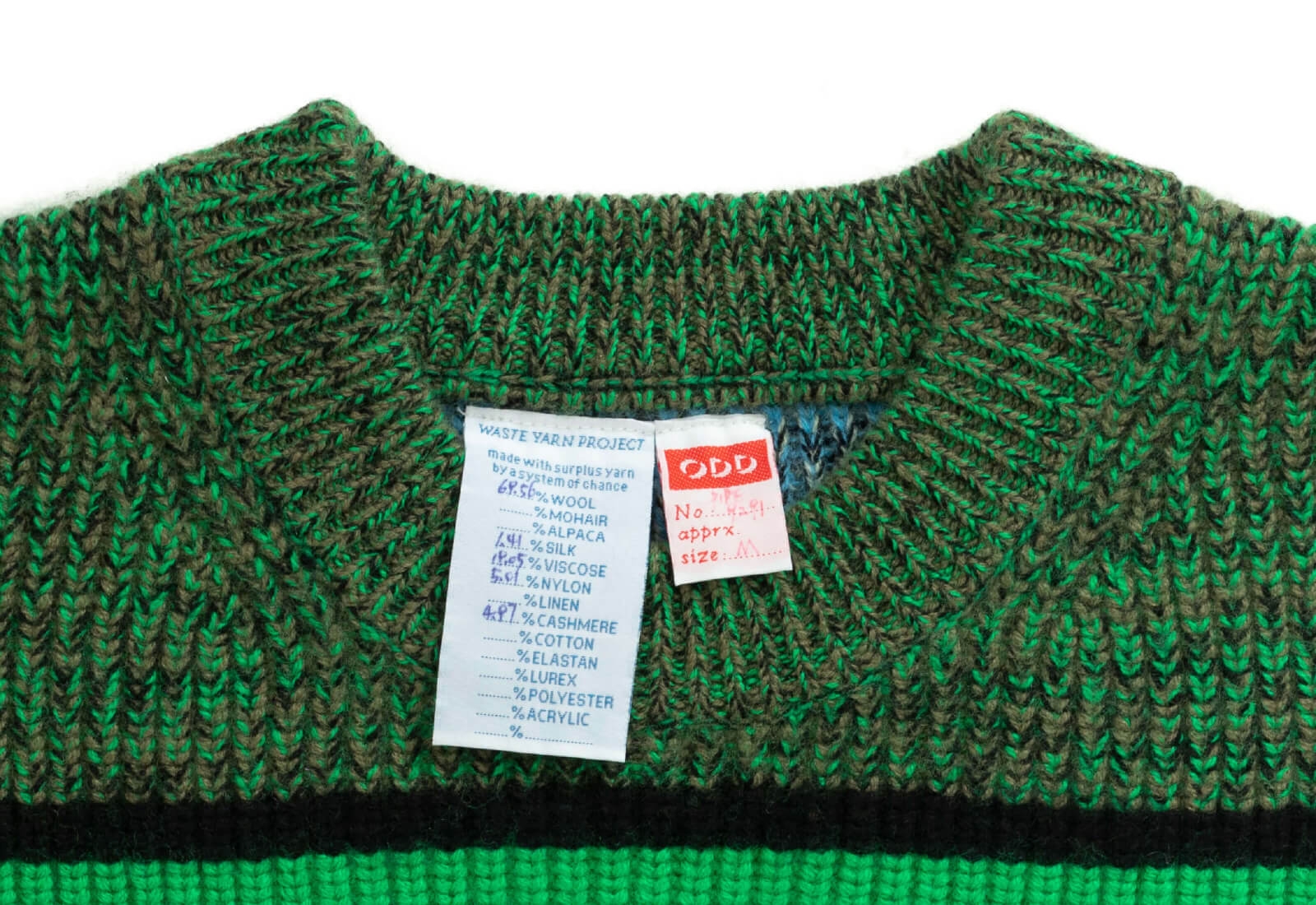 ODDS Pipe Sweater material closeup