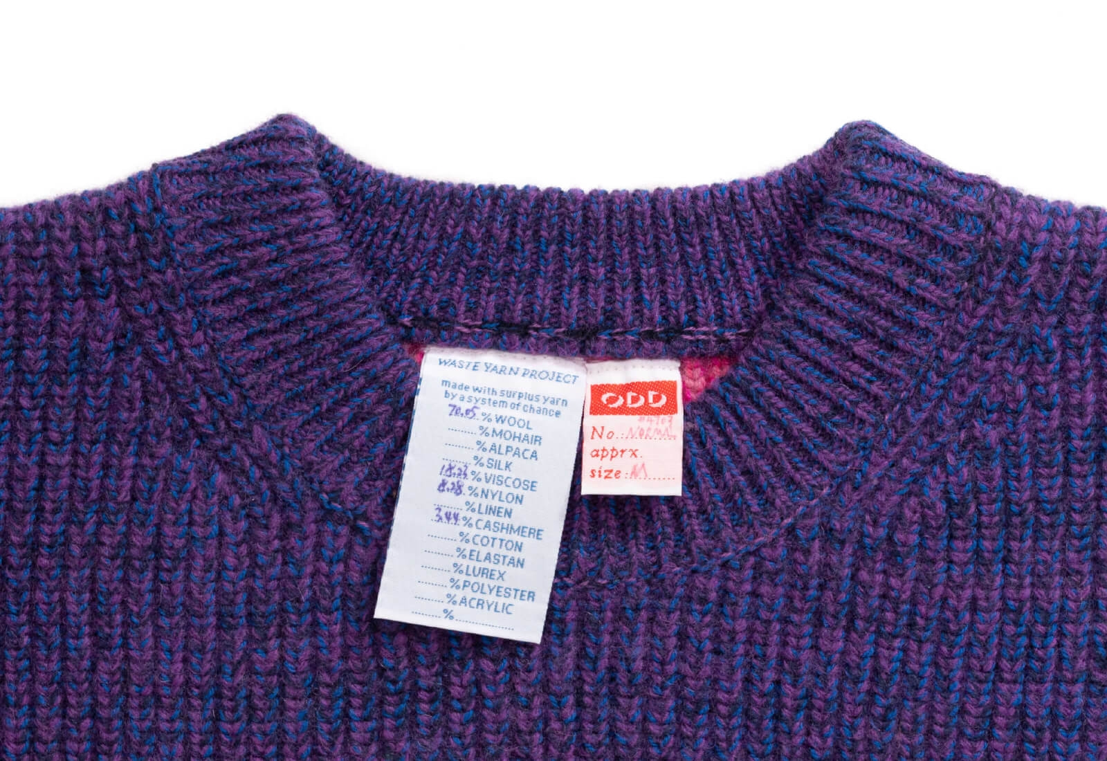 ODDS Sweater material closeup