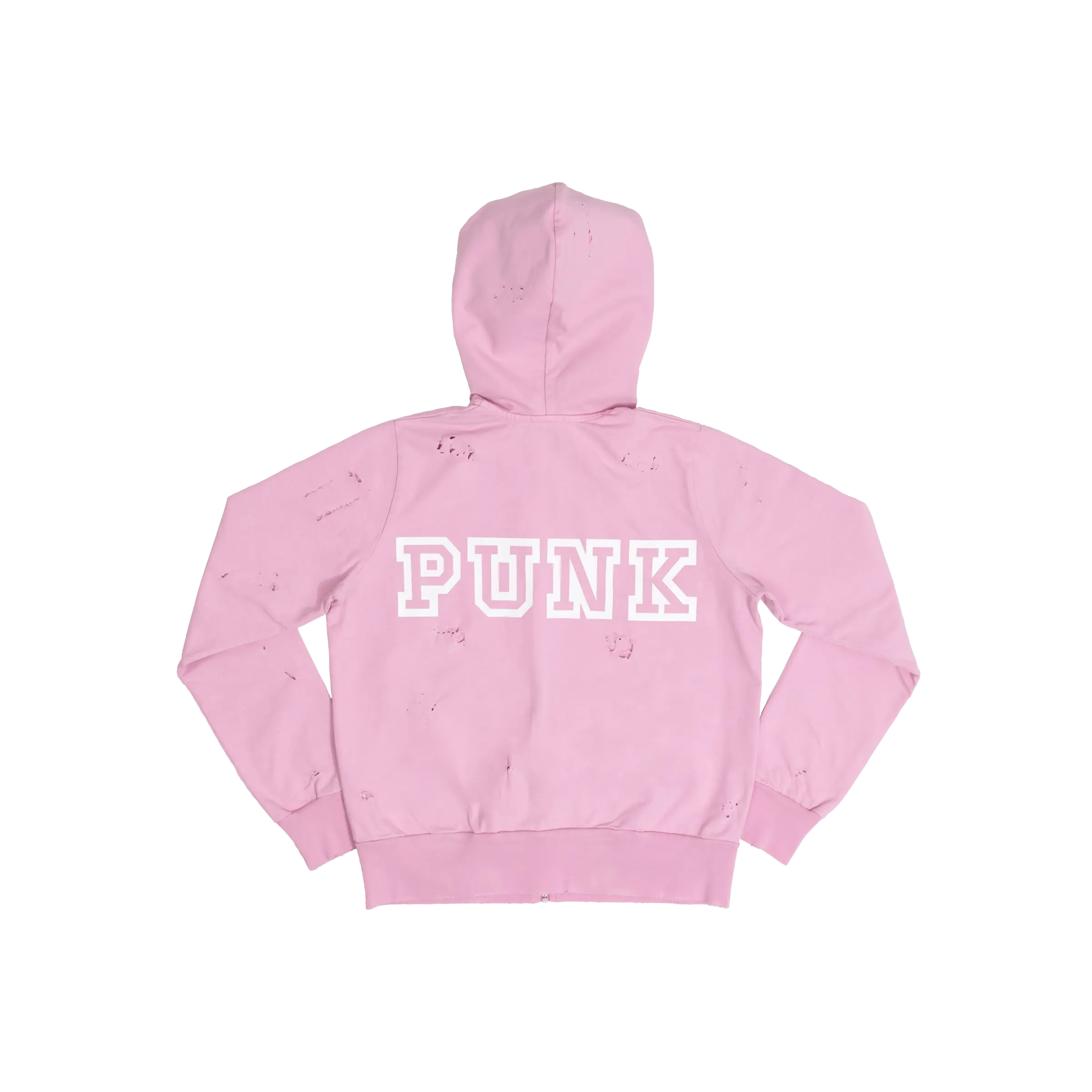 Pink Punk Hoodie Back