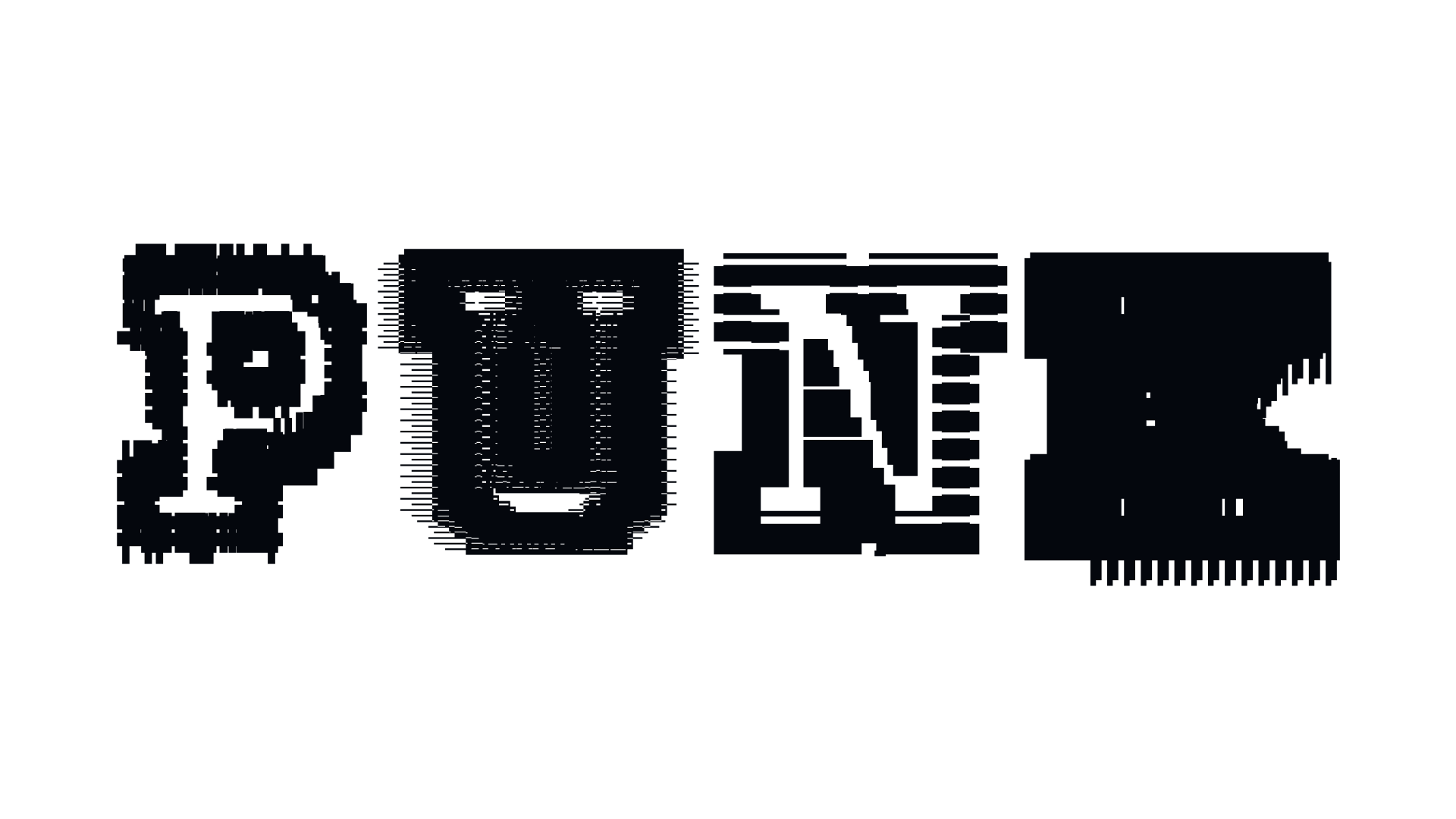 Animation of Punk logo variations